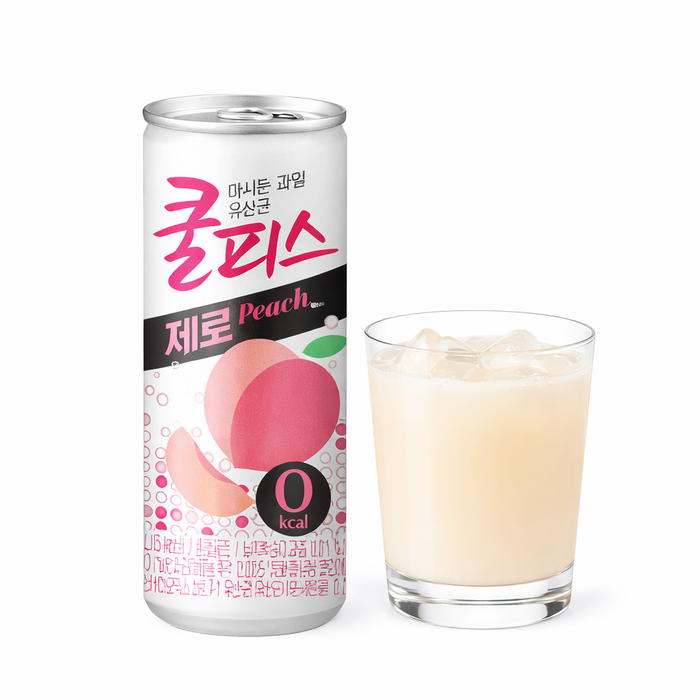 동원 쿨피스 제로 복숭아 230ml