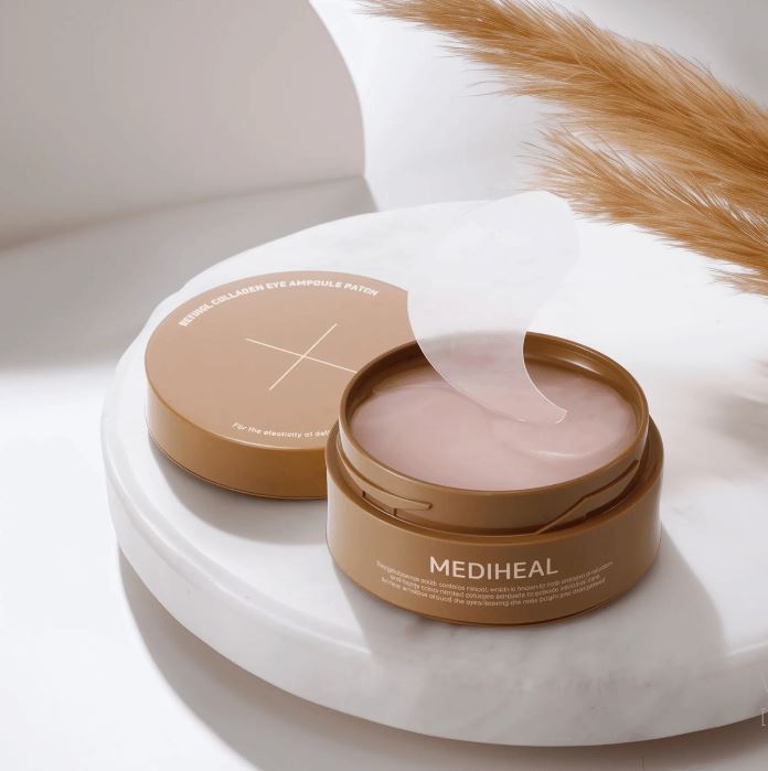 MEDIHEAL Retinol Collagen Eye Ampoule Patch 60 Sheets – Anti-Aging & Firming Eye Care