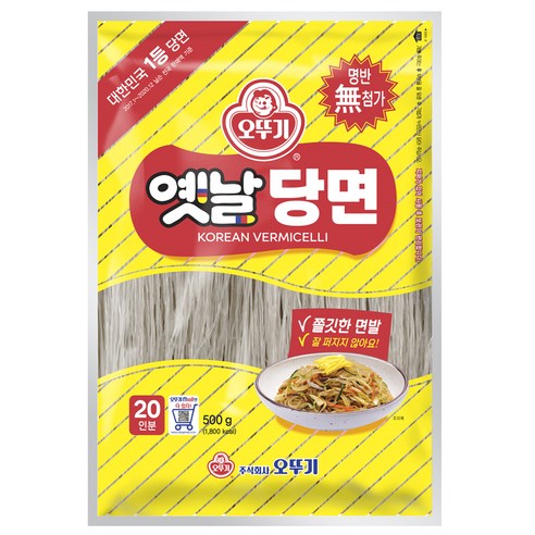 오뚜기 한국산 고구마 당면 (300g / 500g / 1kg) 잡채 당면