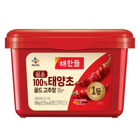 CJ 해찬들 고추장 200g / 290g (튜브) / 500g / 1kg / 3kg