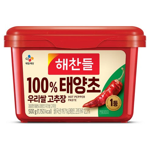 CJ Haechandle Taeyangcho Gochujang Korean Hot Pepper Paste 500g