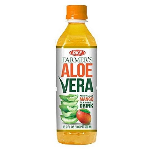 OKF Aloe Vera Juice Mango 500ml / 1.5L — Asianfoodnz