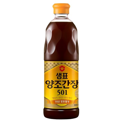 SEMPIO Brewed Soy Sauce 501 860ml (Naturally Fermented Soy Sauce for Everyday Korean Cooking)