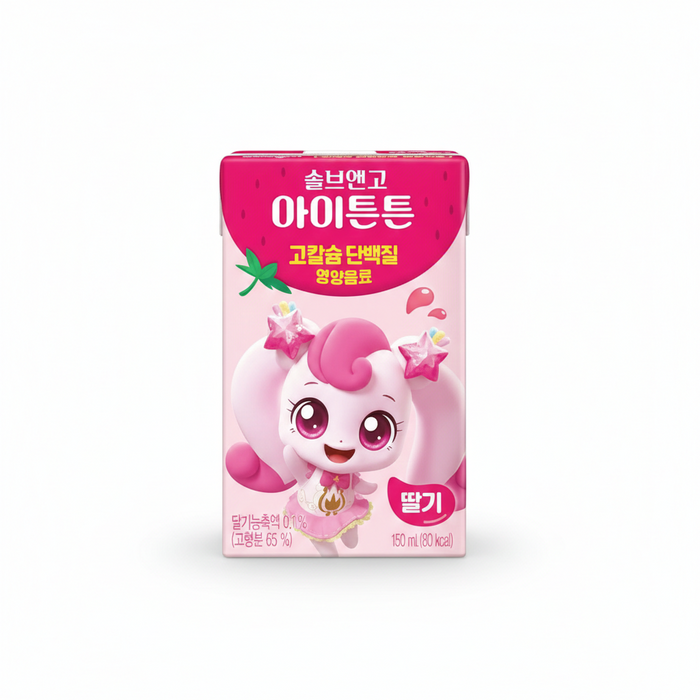 웅진 솔브앤고 아이튼튼 딸기 150ml