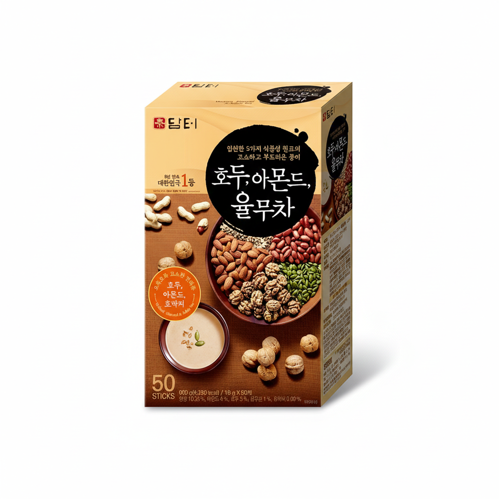 茶 Alda UH DAMTUH Walnut Almond Adlay Tea Korean Nut & Grain