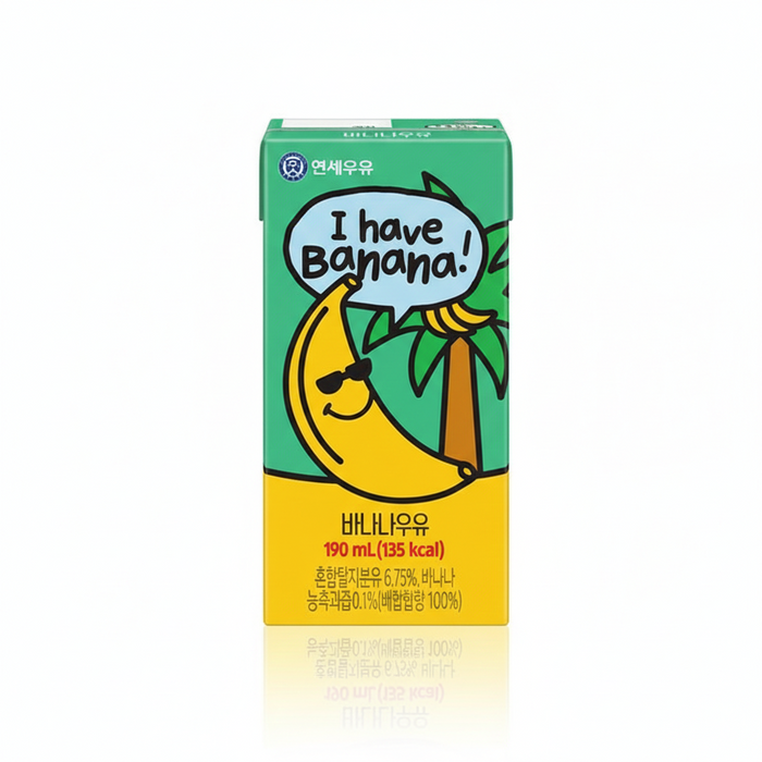 연세우유 바나나멸균 190ml