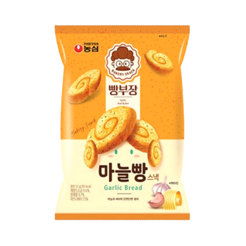 Nongshim Bread Snack Series (Raspberry / Garlic / Salted / Chocolate / Mix)