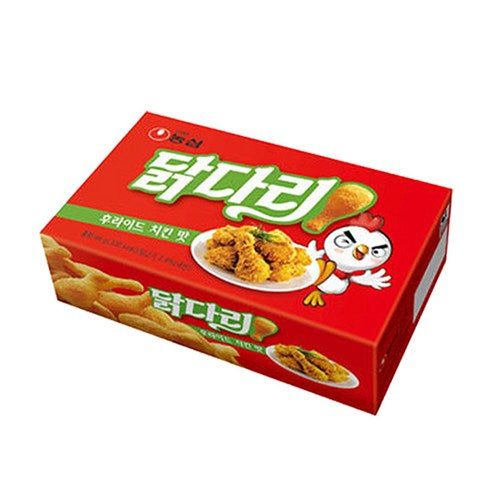Nongshim Chicken Drumstick Snack Hot BBQ & Fried Chicken Flavor 66g