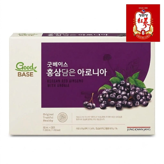正官庄 GOOD BASE 红参阿罗尼亚果饮 50ml × 30袋