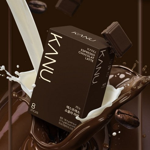 KANU 浓缩咖啡巧克力拿铁 138g (17g × 8)