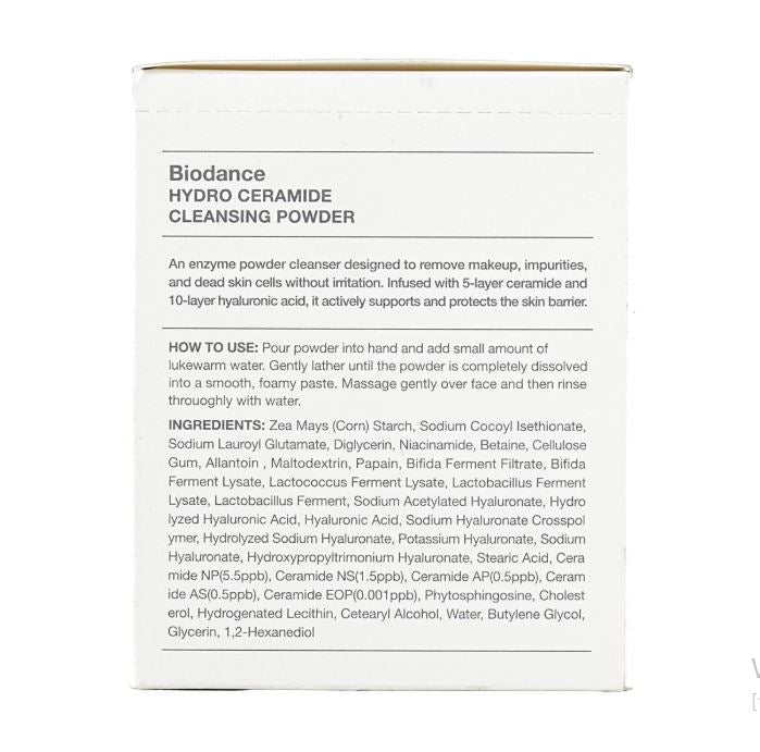 BIODANCE Hydro Ceramide Cleansing Powder,1g*30ea