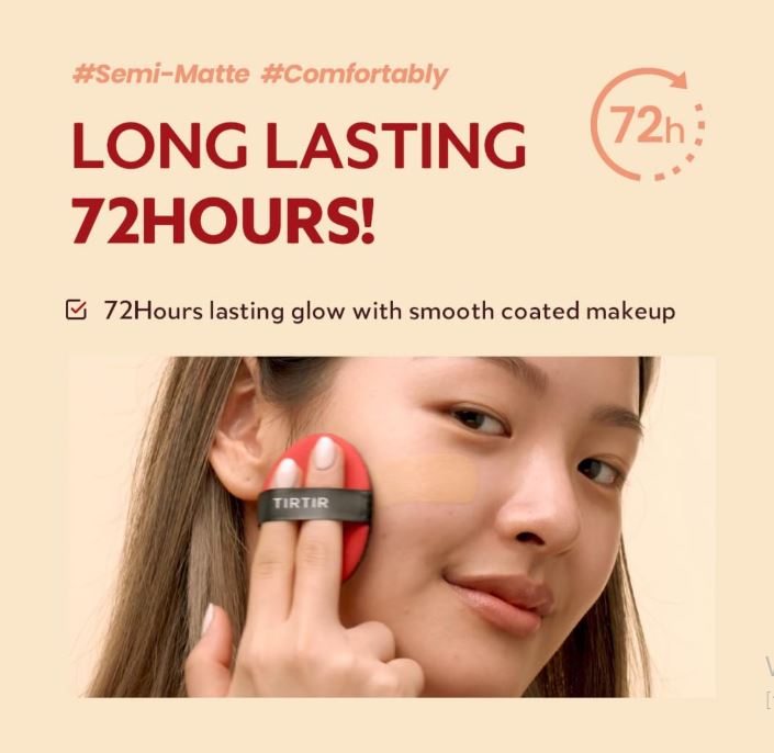 TIRTIR 面膜贴合红色气垫 23N 自然米色
