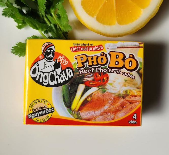 ONGCHAVA Vietnamese Noodle Broth Cubes 75g – Assorted Flavors 5 Flavors & Combo Pack