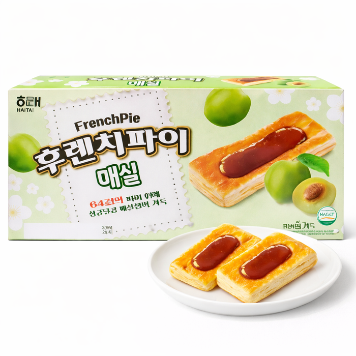 해태 후렌치파이 매실 192g
