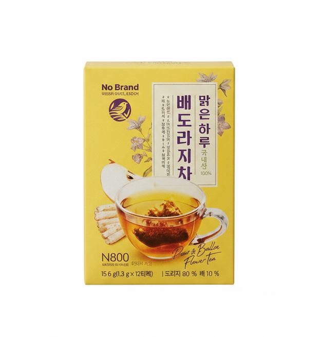 노브랜드 맑은하루 배도라지차 12T