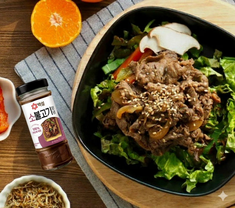 CJ Beksul Korean BBQ Sauce for Beef Bulgogi Marinade 290g · 500g · 840g · 2.05kg