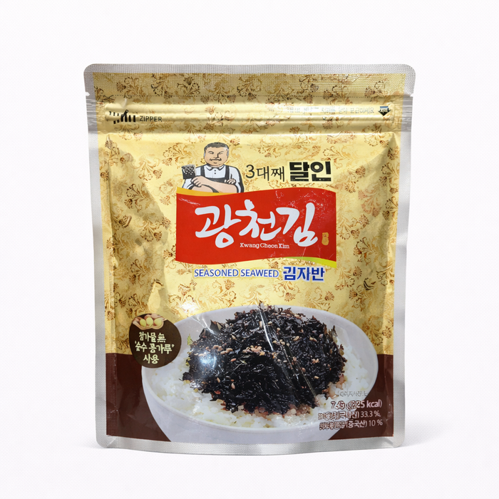 Gwangcheon Seasoned Seaweed Flakes Original 60g – Korean Crispy Laver Topping
