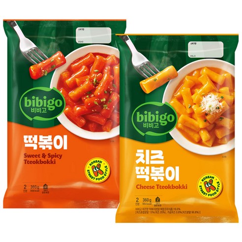 CJ bibigo Tteokbokki Pouch – Cheese / Hot & Spicy / Sweet & Spicy (360g)
