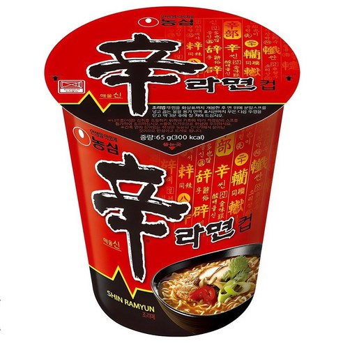 농심 신라면컵 65g × 6EA
