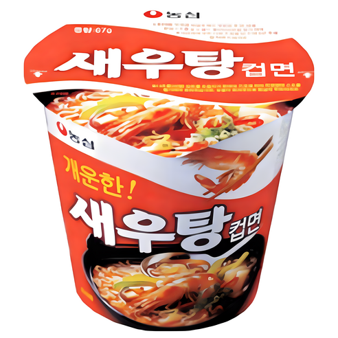 Nongshim Shrimp Noodle Cup 67g × 6EA