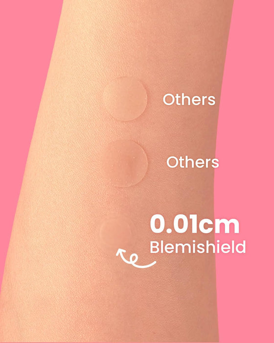 Blemishield Patch by Glam Up - 36 patches, Active Blemish Cure, Hydrocolloid, Invisible patch, acne cover patch