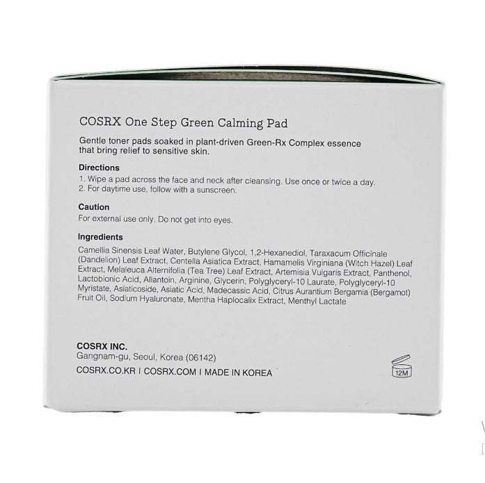 COSRX 一步绿色英雄舒缓垫 70 片