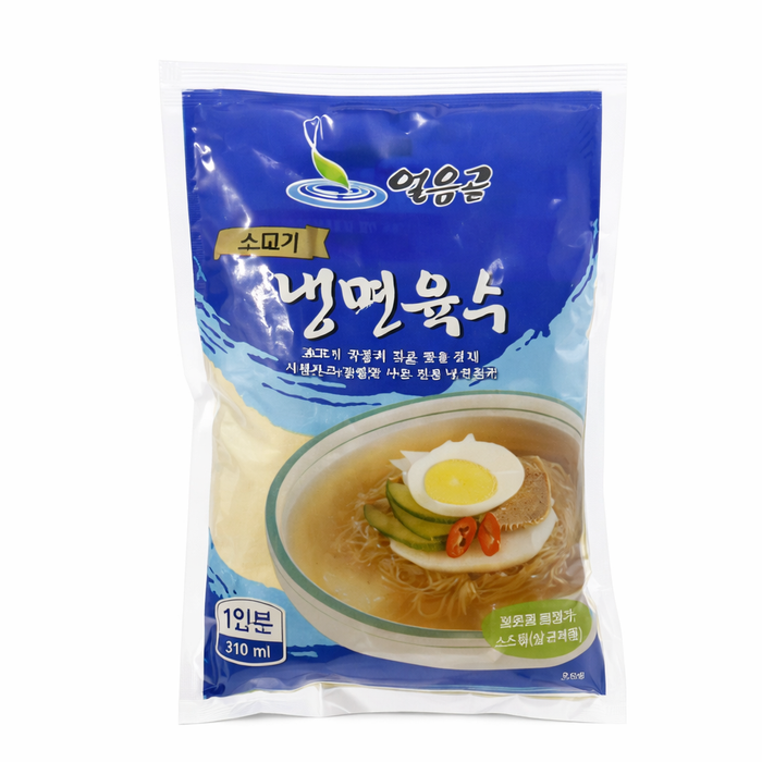 不倒翁 冷麵湯 牛肉味 (5入) 310g