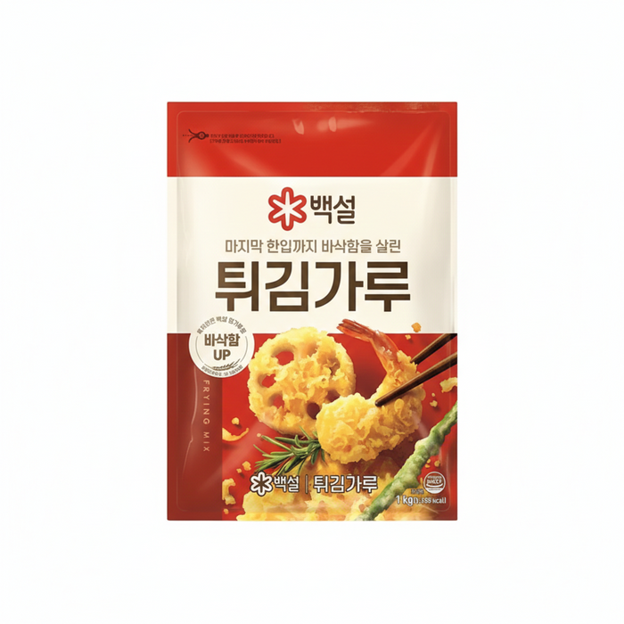 CJ 튀김가루 500g & 1kg | 바삭한 한국식 튀김가루
