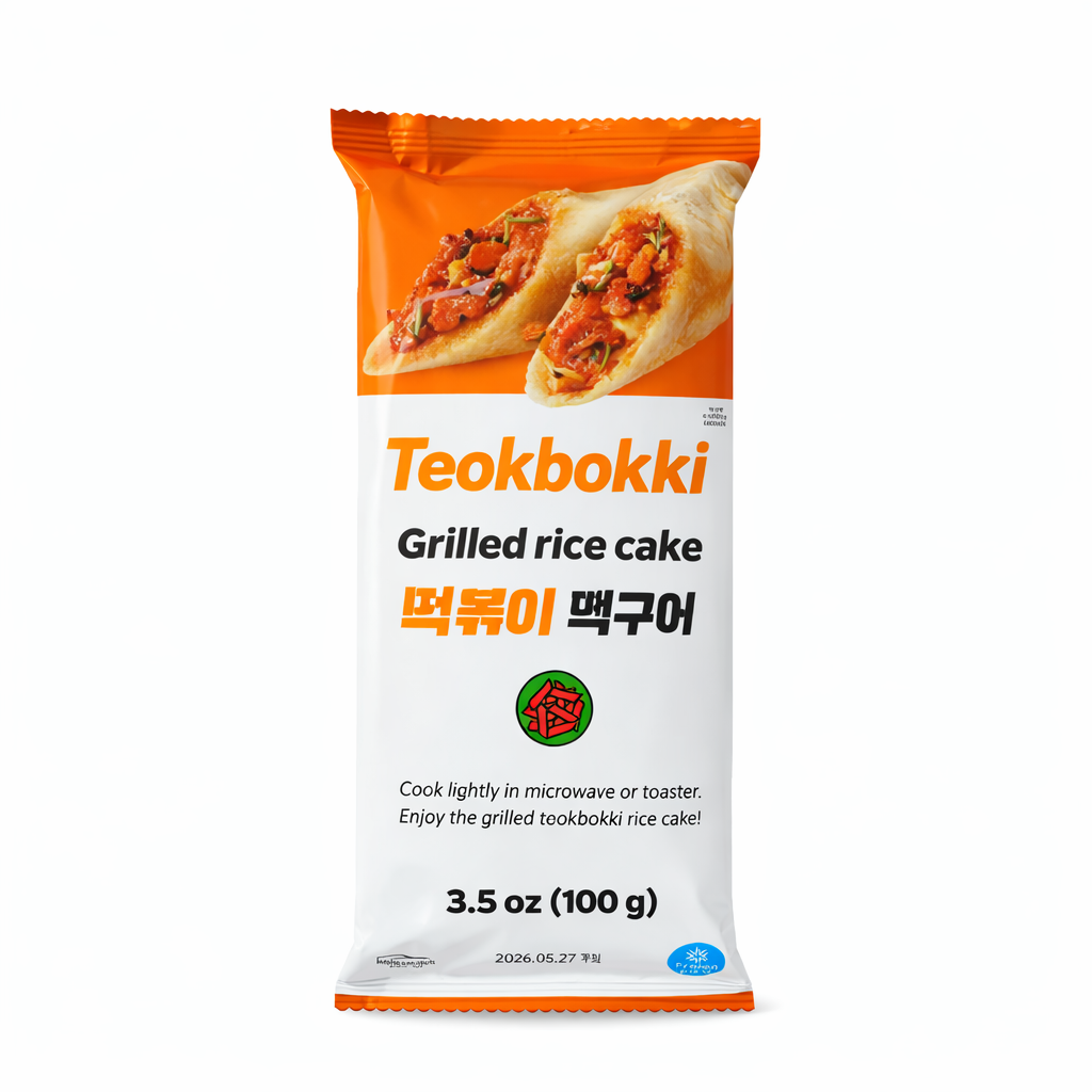RODEM Tteokbokki Grilled Rice Cake Korean Frozen Snack 100g — Asianfoodnz