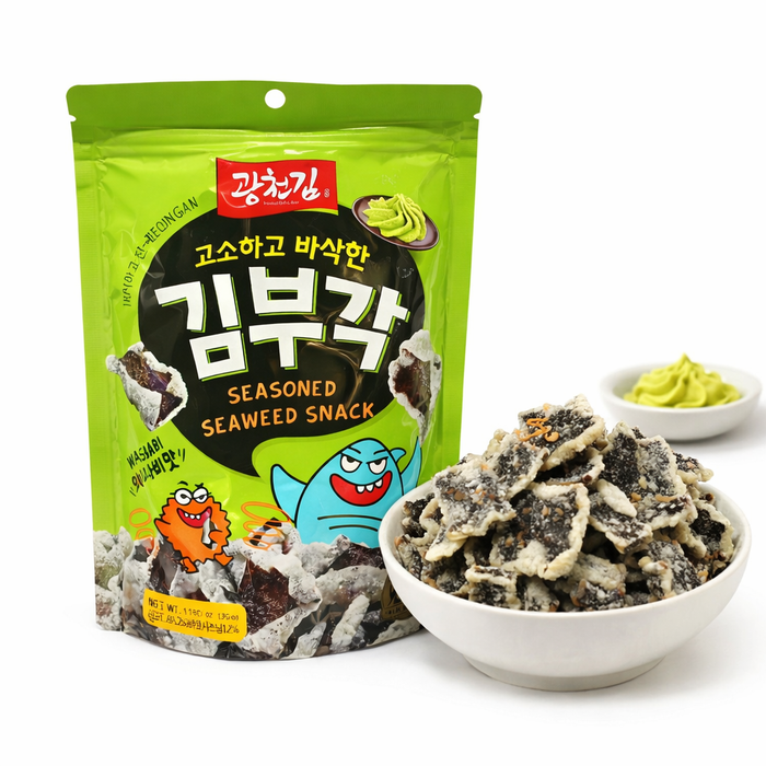 光天海苔脆片 芥末味 50g