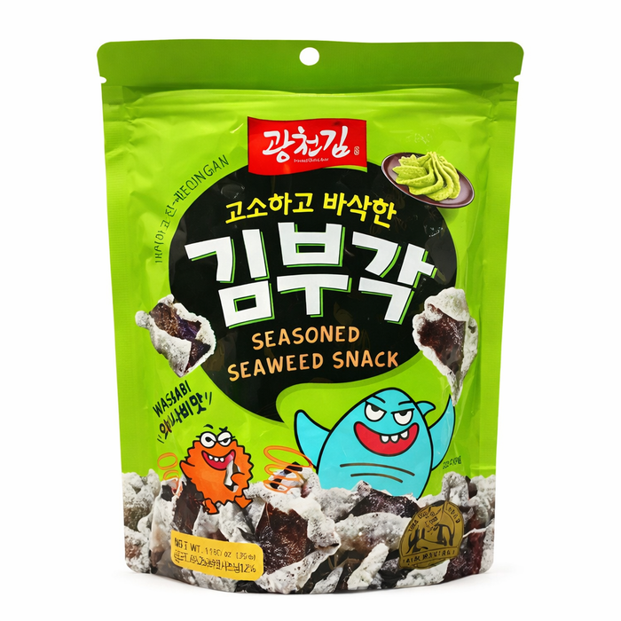 光天海苔脆片 芥末味 50g