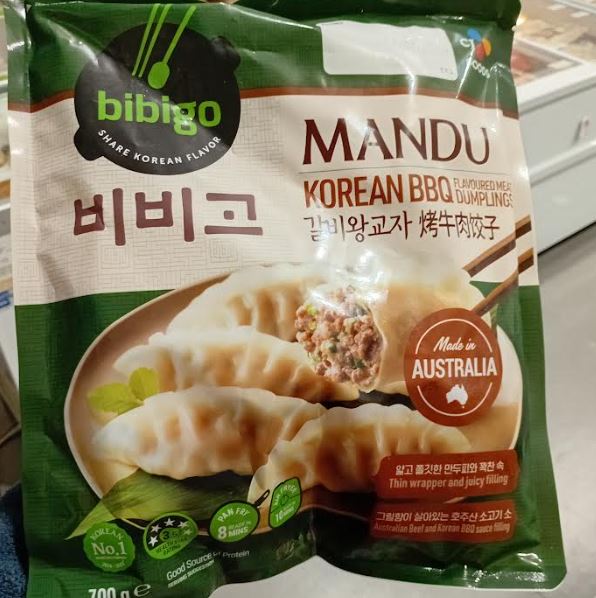 CJ Bibigo Beef BBQ Dumplings Frozen 700g – Korean Mandu