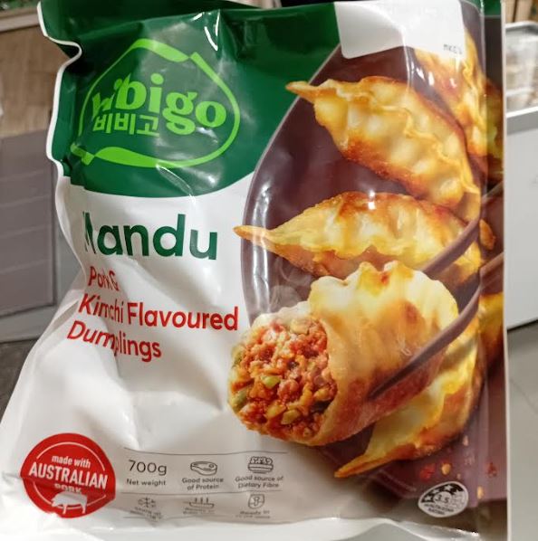 CJ Bibigo Pork & Kimchi Dumplings Frozen 700g – Korean Mandu