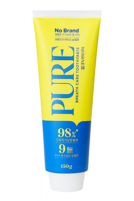 No Brand Toothpaste for Sensitive Teeth, Gum Health & Fresh Breath