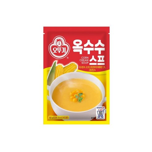오뚜기 스프믹스 시리즈 (소고기, 야채, 버섯, 옥수수, 크림)