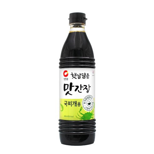 Chung Jung One Seasoned Soy Sauce for Braising & Stir-fry 840ml /Soup & Stew 840ml-1.7L