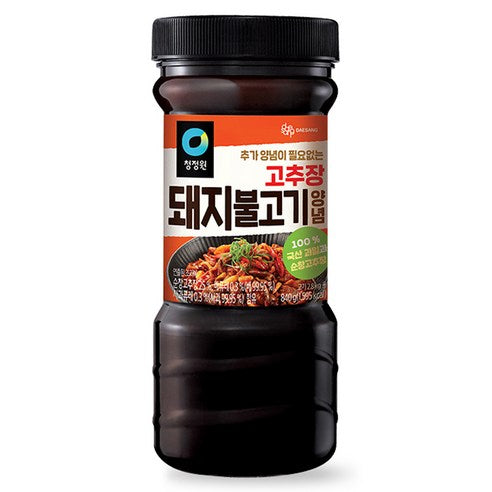 Chung Jung One Korean BBQ Sauce for Pork Bulgogi 280G / 500G / 840G