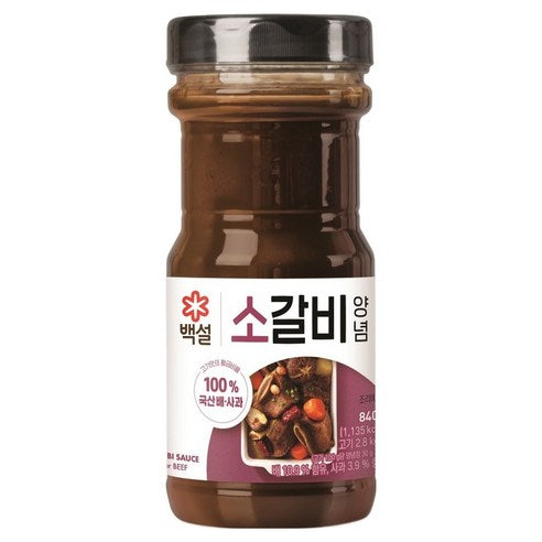 CJ Beksul Korean BBQ Sauce for Beef Galbi 290g · 500g · 840g · 2.05kg