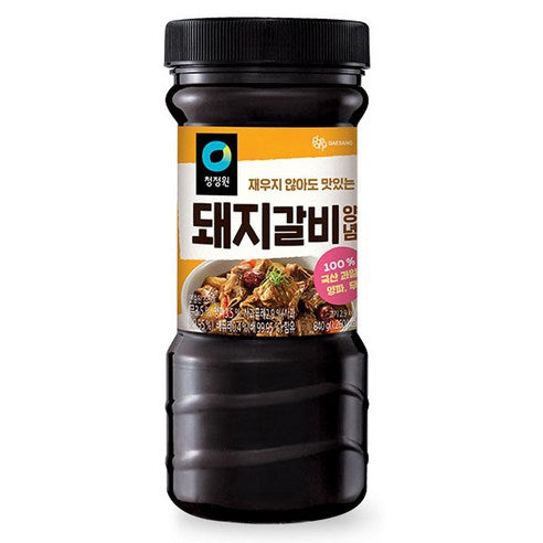 Chung Jung One Korean BBQ Sauce for Pork Galbi 280g / 500g / 840g