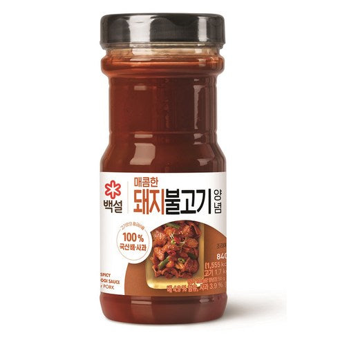 CJ 한국식 불고기 소스 290g / 500g / 840g / 2.2kg | 매콤달콤한 양념장