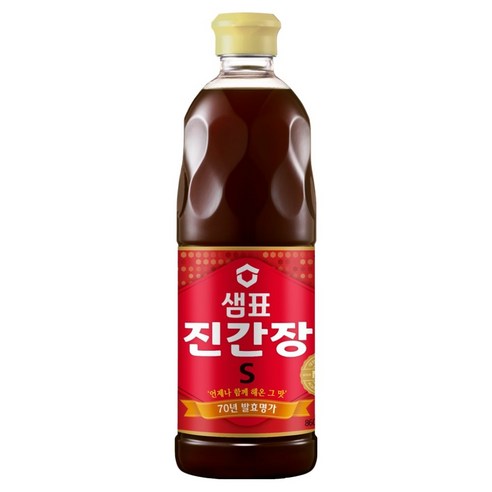 SEMPIO JIN S Soy Sauce 860ml (Rich & Mellow Korean Soy Sauce)