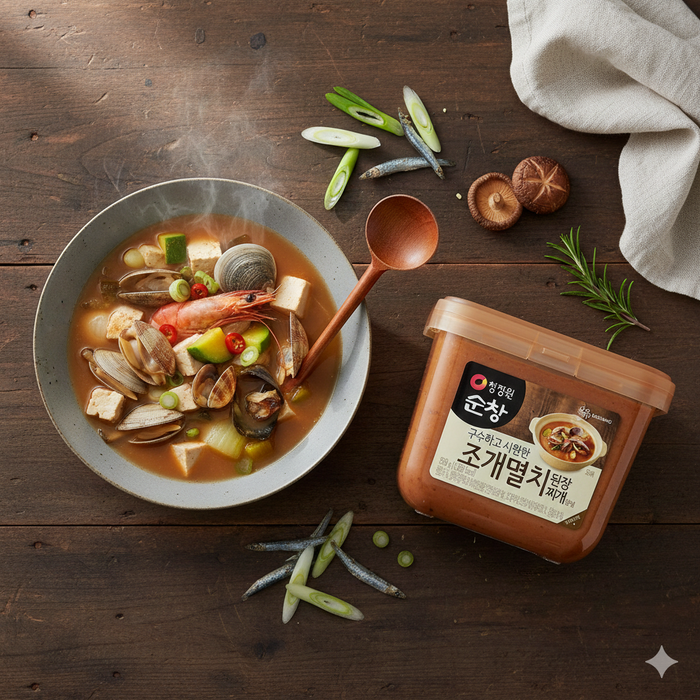 청정원 순창 조개멸치 된장찌개 양념 900g