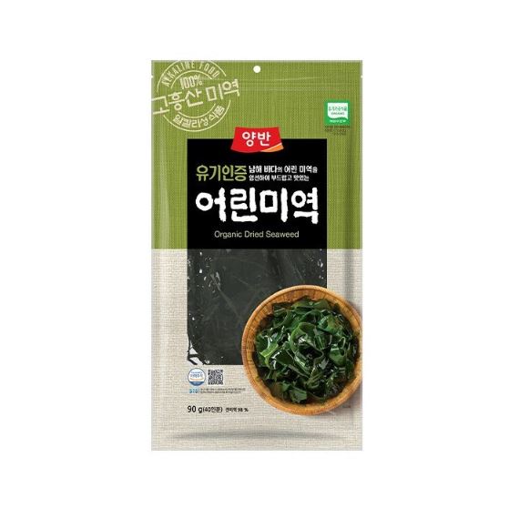 DONGWON Wando Young Dried Seaweed (Miyeok) 90g – Premium Korean Seaweed for Soup & Home Cooking