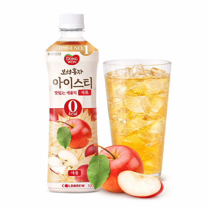 동원 보성홍차 아이스티 제로 애플 500ml