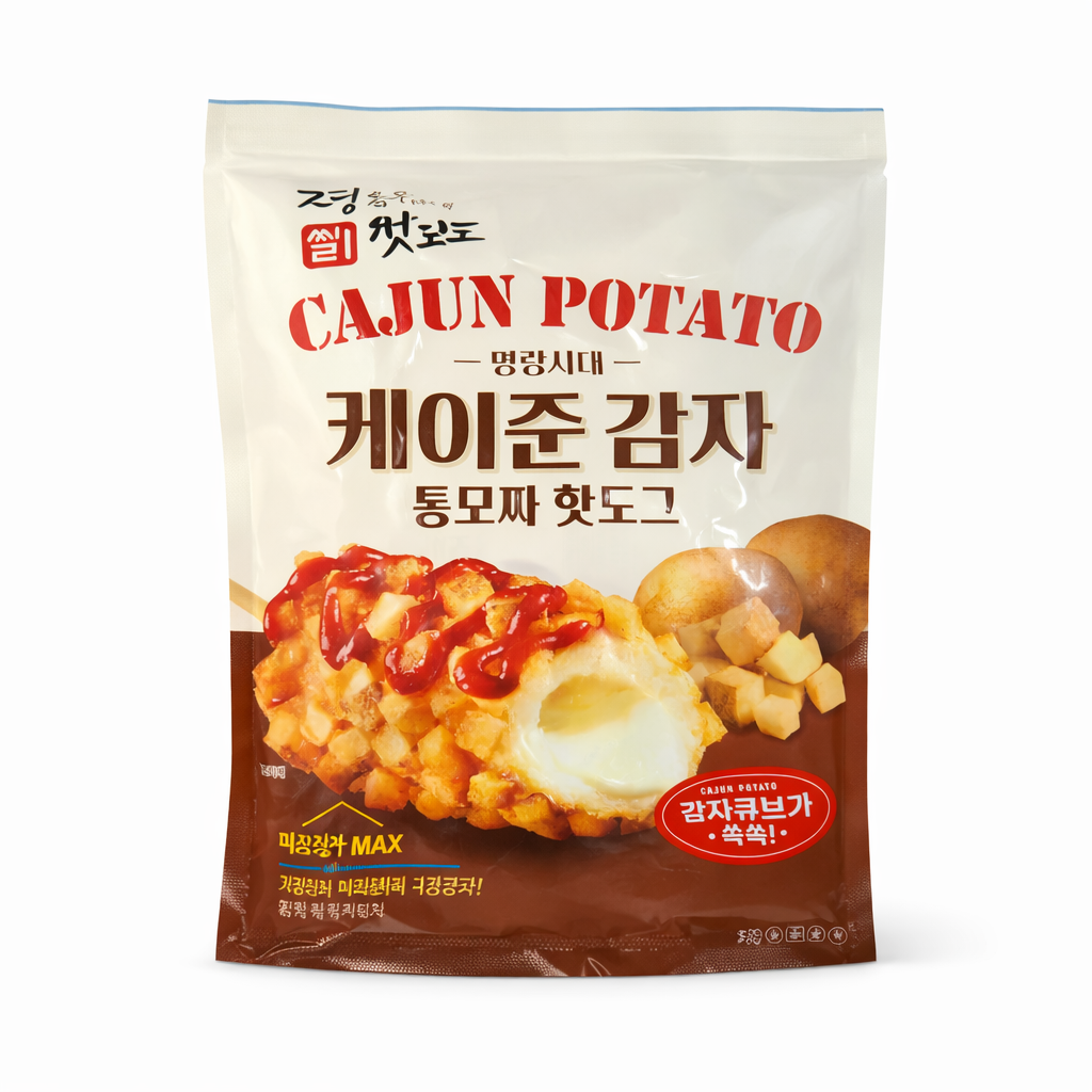 MYUNGRANG Cajun Potato Whole Mozzarella Rice Corn Dog Frozen