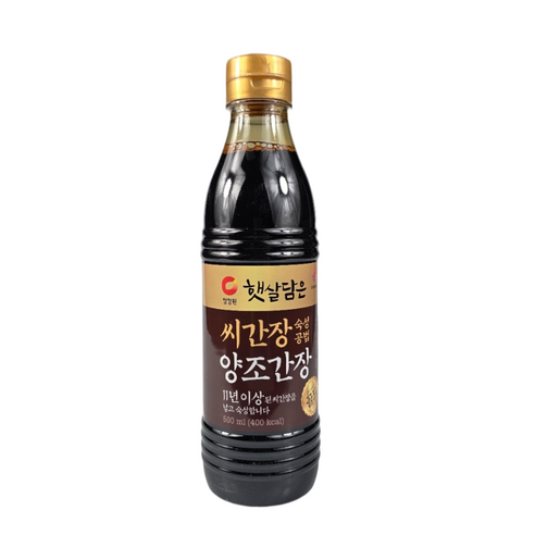 Chung Jung One Brewed Soy Sauce (Siganjang / Gold) 500ml / 1.7L