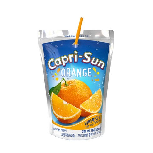 Nongshim Capri Sun (Apple / Safari / Orange / Orange & Mango / Jungle / Funalarm) 200ml*10EA