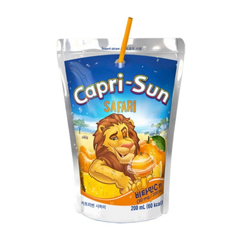 Nongshim Capri Sun (Apple / Safari / Orange / Orange & Mango / Jungle / Funalarm) 200ml*10EA