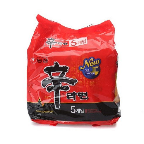 Hot Price - Nongshim Shin Ramyun Multipack 120g × 5EA — Asianfoodnz