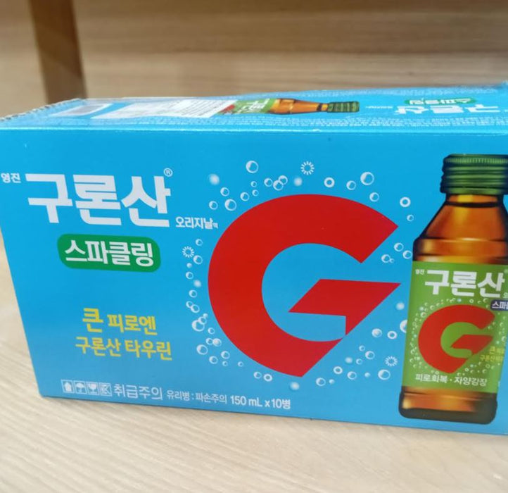 Yungjin Guronsan Barmond Energy Drink (Original/Sparkling) 150ml × 10 Bottles